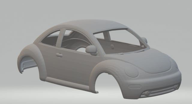 Vw beetle Modèles 3D en vedette .c4d .max .obj .3ds .fbx .stl .blend 