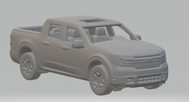 Maverick truck assembly kit Modelo de Impressão 3D .c4d .max .obj .3ds .fbx .stl .blend 