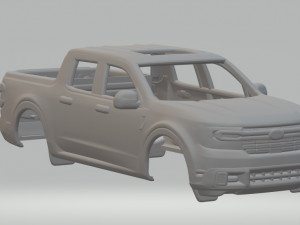 Maverick truck slotcar 3D Baskı Modeli