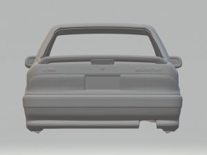 Mitsubishi galant vr4 3Dプリントモデル