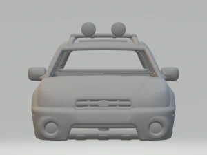 Subaru baja 2002 3D Print Model
