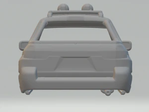 Subaru baja 2002 3D Print Model