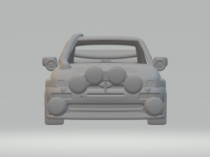 Escort rally car 3D 프린트 모델