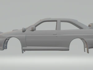 Escort rally car 3D Print Model
