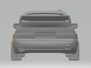 Escort rally car 3D 프린트 모델