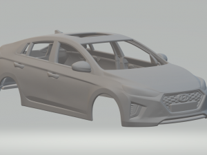 Hyundai ioniq Modelo de impresión 3D