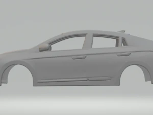 Hyundai ioniq 3D Print Model