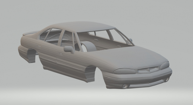 Pontiac Bonneville 96 Modèles 3D en vedette .c4d .max .obj .3ds .fbx .stl .blend 