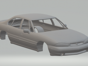 Pontiac Bonneville 96 3D Print Model