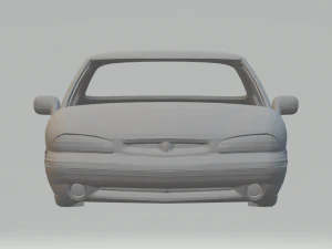 Pontiac Bonneville 96 3D Print Model