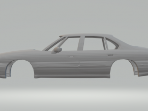 Pontiac Bonneville 96 Modèles 3D en vedette
