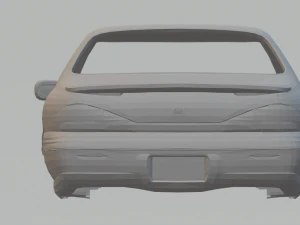 Pontiac Bonneville 96 3D Print Model