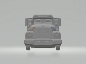 International loadstar crew cab 3D Print Model