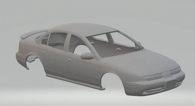 Сатурн s-серії 98 3D Принт Модель .c4d .max .obj .3ds .fbx .stl .blend 