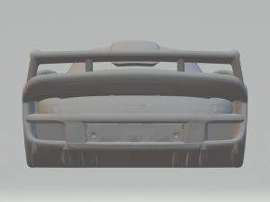 Porsche 996 gt1 street version 3Dプリントモデル