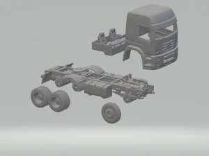 Volkswagen Constellation 3D Print Model