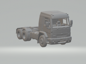 Fordcargo 6x2 truck brazil Model do druku 3D