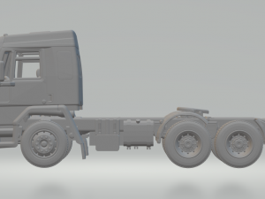 Fordcargo 6x2 truck brazil Modèles 3D en vedette
