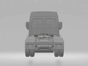 Fordcargo 6x2 truck brazil Modèles 3D en vedette