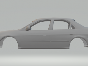 Honda accord 98 3Dプリントモデル