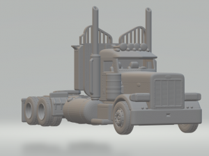Peterbilt 379 Modèles 3D en vedette