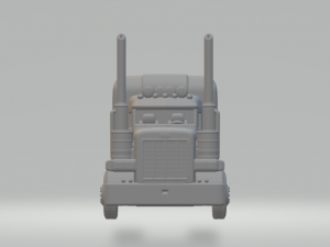 Peterbilt 379 sleeper 3D प्रिंट मॉडल