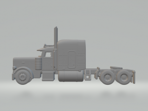 Peterbilt 379 sleeper 3D प्रिंट मॉडल