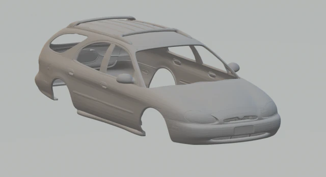 Mercury sable wagon 1996 3D Print Model .c4d .max .obj .3ds .fbx .stl .blend 