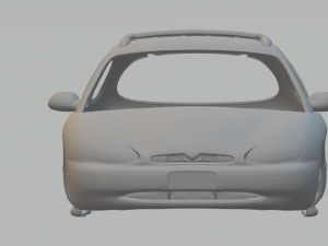 Mercury sable wagon 1996 3D 프린트 모델