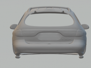 Mercury sable wagon 1996 3D 프린트 모델