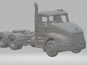 Pinnacle 6x4 tractor 3D Print Model