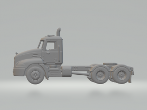 Pinnacle 6x4 tractor Modèles 3D en vedette