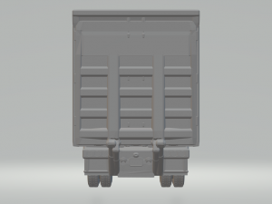 Trailer box usa 48ft 3D Принт Модель