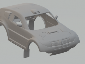 2007 - MITSUBISHI PAJERO EVOLUTION Modèles 3D en vedette