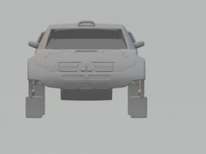 2007 - MITSUBISHI PAJERO EVOLUTION 3D Print Model
