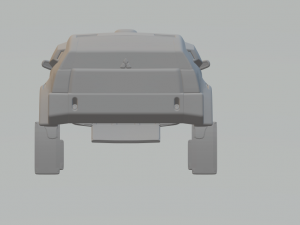 2007 - MITSUBISHI PAJERO EVOLUTION Modèles 3D en vedette