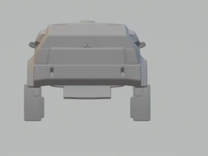 2007 - MITSUBISHI PAJERO EVOLUTION 3D Print Model
