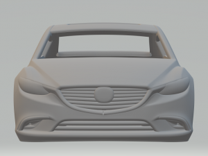 2016 Mazda 6 Sedan 3D 프린트 모델