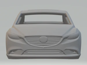 2016 Mazda 6 Sedan 3D Print Model