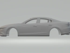 2016 Mazda 6 Sedan 3D Print Model