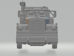 White Western Star 4864 3D Print Model