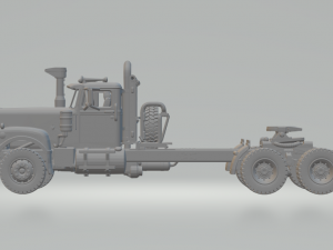 White Western Star 4864 3D Print Model