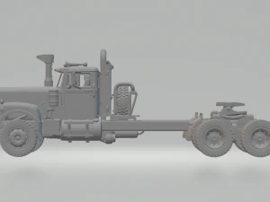 White Western Star 4864 3D Print Model