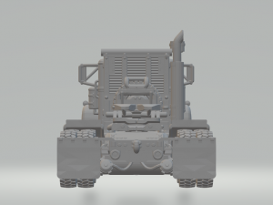 White Western Star 4864 3D Print Model