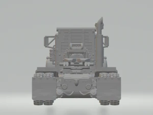 White Western Star 4864 3D Print Model