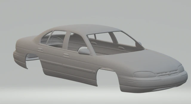 Chevrolet lumina 3D Print Model .c4d .max .obj .3ds .fbx .stl .blend