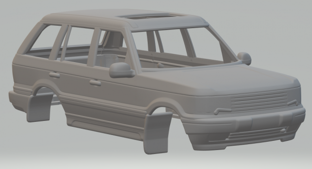Land rover range rover Modelo de Impressão 3D .c4d .max .obj .3ds .fbx .stl .blend 