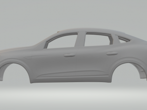 Renault arkana 3Dプリントモデル