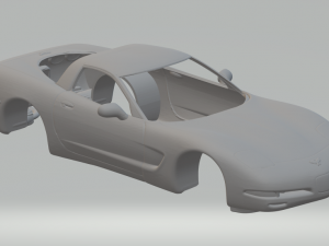 Chevrolet corvette 97 3D Print Model