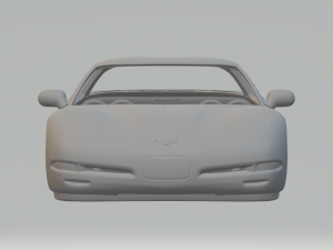 Chevrolet corvette 97 3D Baskı Modeli